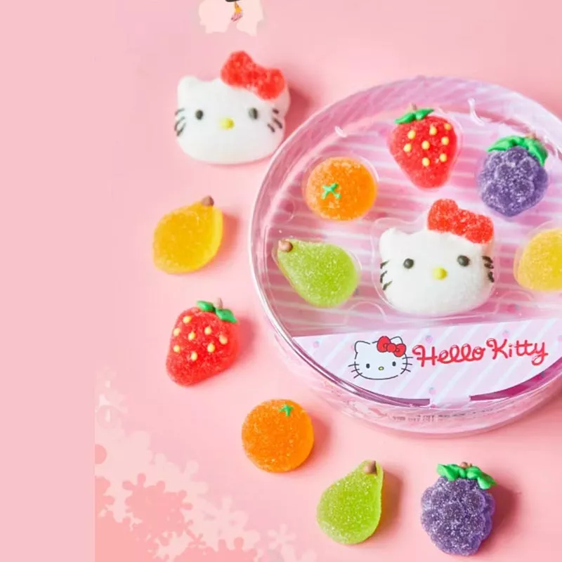Assorted Fruit Gummies, Soft Pectin Candies, Ideal for Birthday Party Favors & Cake Decorating